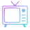 LCD television icon