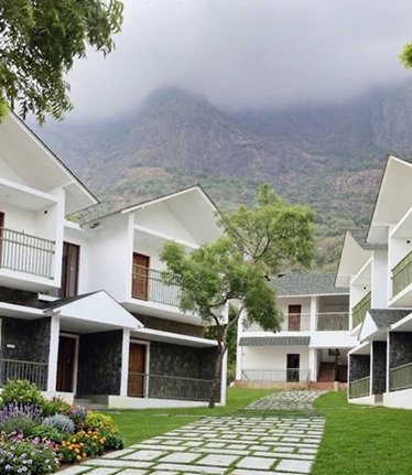 Seetharkundu Resorts property surrounded by nature in Kollengode Palakkad